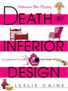 Cover image for Death by Inferior Design